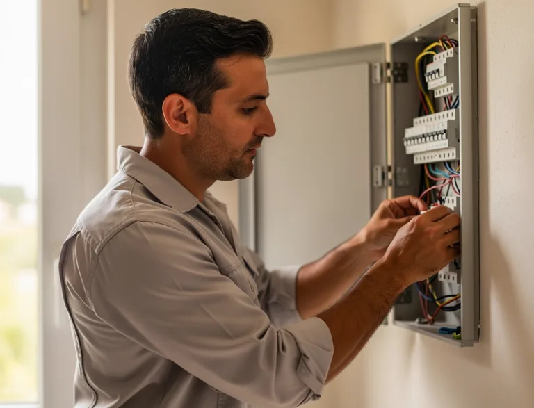 sustitución cuadro eléctrico Mieres